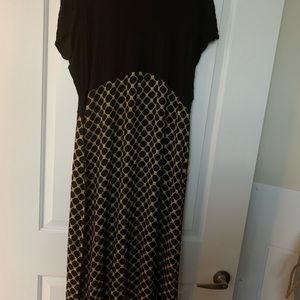 Long blouse with side slits